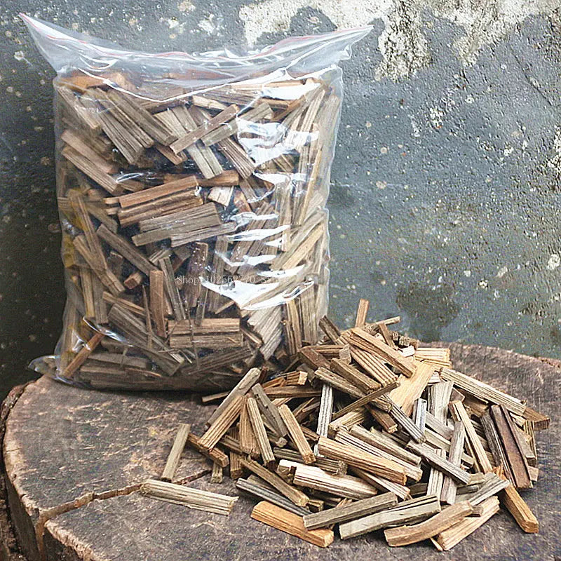 1bag Aloes Sticks Natural Logs Hand Split Wood DIY Home for Buddhist Incense Purification Healing Meditation Stress Relief