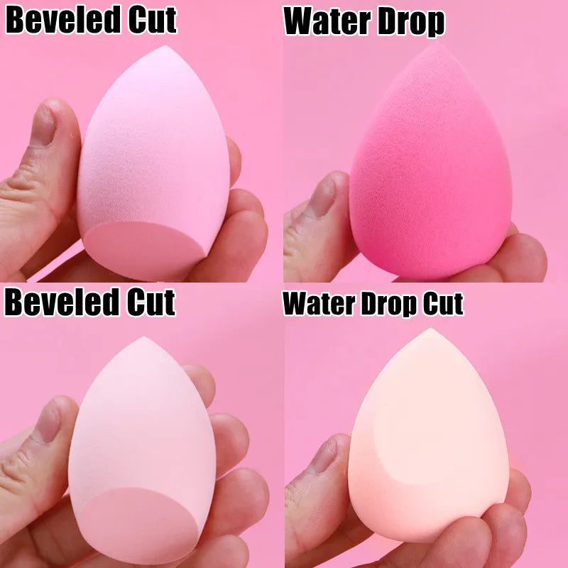 4pcs Makeup Sponge Blender Beauty Egg Cosmetic Puff Soft Foundation Sponges Powder Puff Women Make Up Accessories Beauty Tools Viralgem Store
