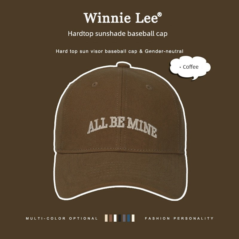 Winnie Lee Face-Looking Little Girl Deepening Hard Top Hat