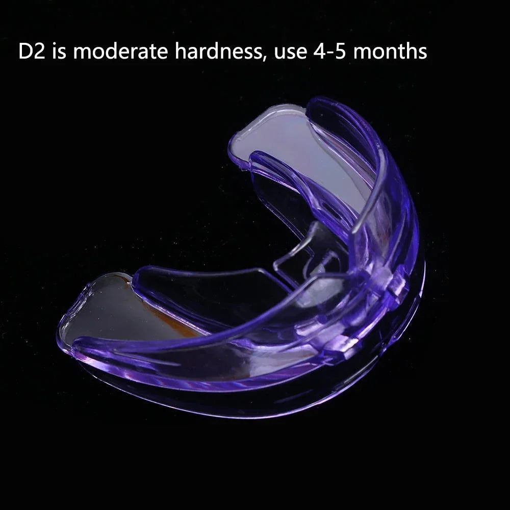 1pc Dental Braces Tooth Orthodontic Braces Appliance Silicone Alignment Trainer Teeth Retainer Bruxism Guard Teeth Retainer