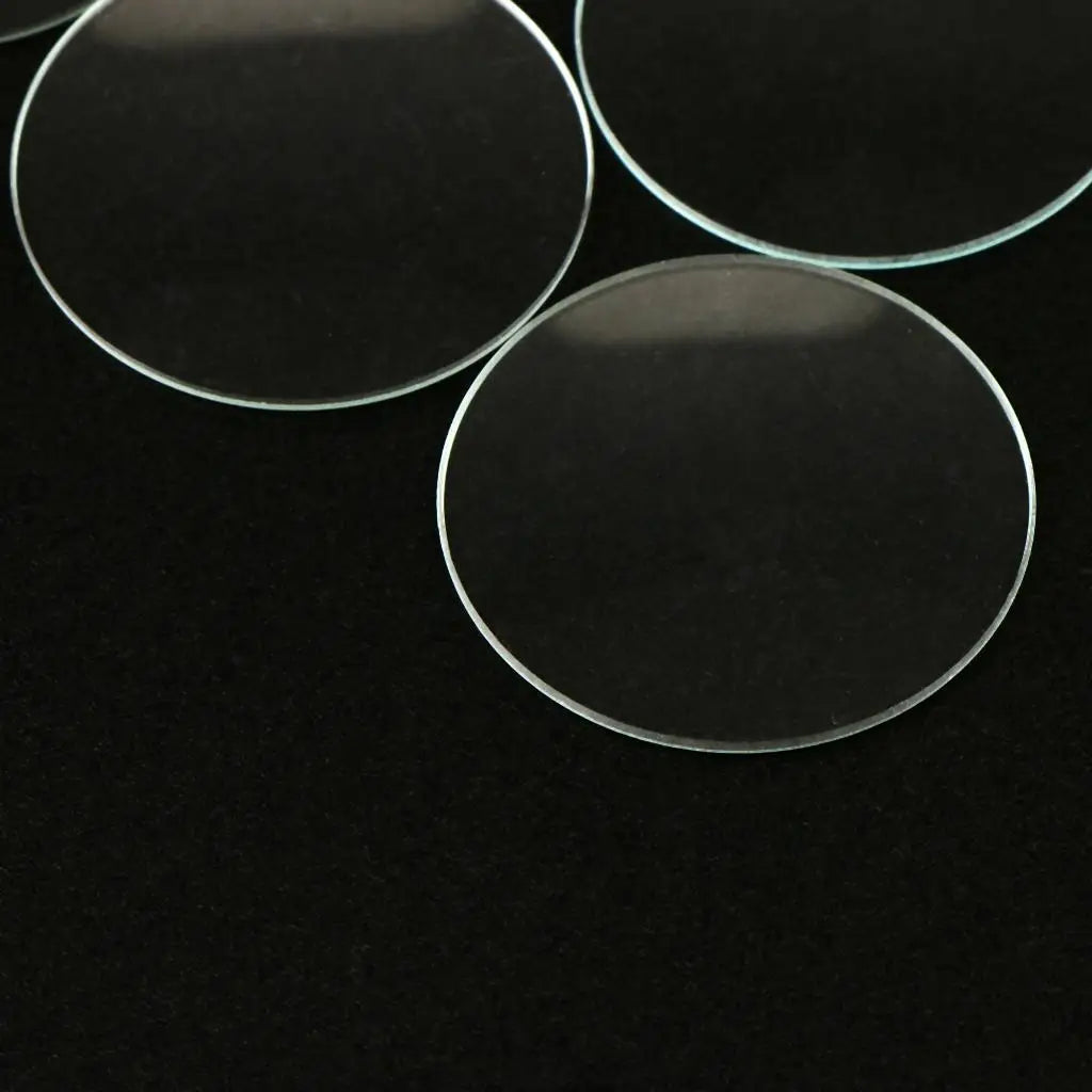 10 Pieces/Pack Domed Mineral Glass Clear Transparent Watches Lens Replacement for Watchmaker Repair 24/25/26/27mm Viralgem Store