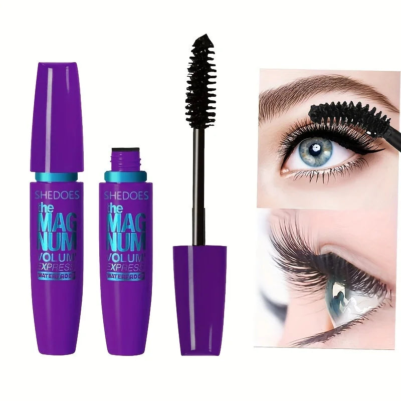 4D Black Mascara Thickening, Lengthening, Curling, Waterproof Liquid Fiber Mascara Viralgem Store