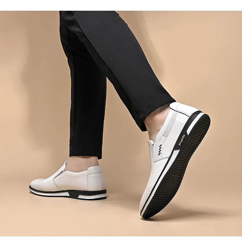 2024 Fashion Elegant Oxford Shoes for Mens Shoes Plus Size Men Formal Shoes Male Wedding Dress Loafers Slip on Masculino Shoes