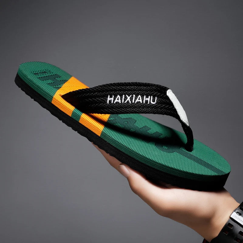 2024 new summer men's ultra-light EVA sole fashion comfortable sandals flip-flops