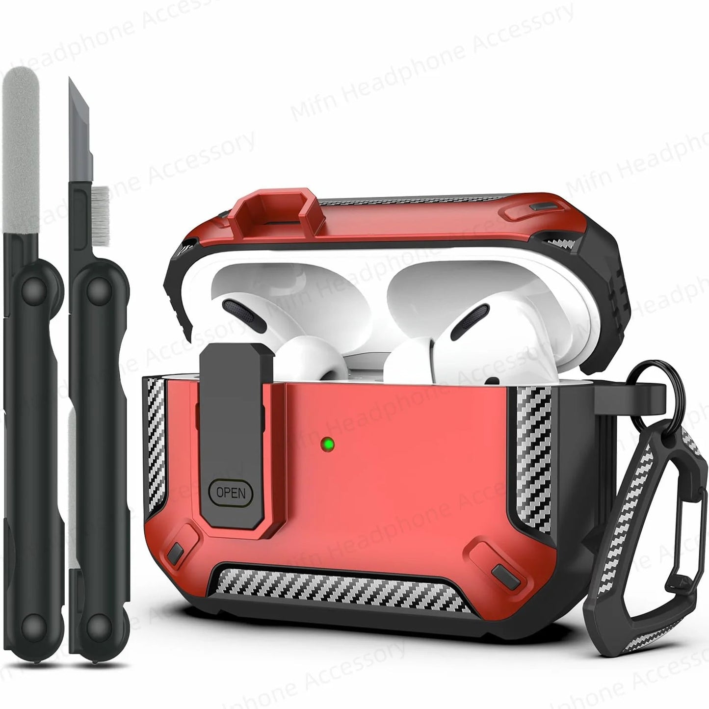 AirPod Pro 2023 switch case with Cleaner Kit Luxury Fall Prevention TPU Protective Cover For AirPod Pro 3rd/2nd Generation Case Viralgem Store