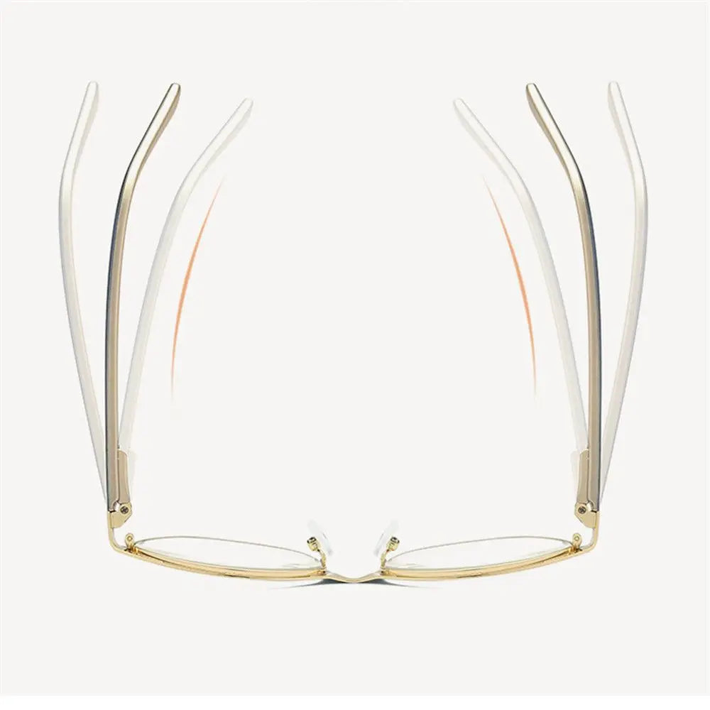 1PC Retro Half Frame Reading Glasses Unisex High-definition Hyperopia Eyewear Magnification Presbyopic Eyeglasses +1.0~+3.5