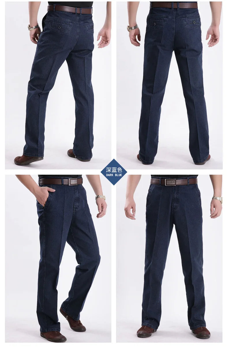 30L High waisted straight leg men's jeans