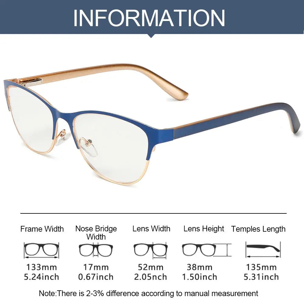 1PC Retro Half Frame Reading Glasses Unisex High-definition Hyperopia Eyewear Magnification Presbyopic Eyeglasses +1.0~+3.5