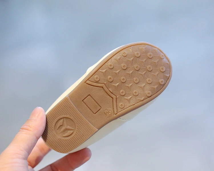 1-5 Years New Baby Shoes For Boy Leather Toddler Children Barefoot Shoes Soft Outdoor Kids Tennis Fashion Girls Sneakers