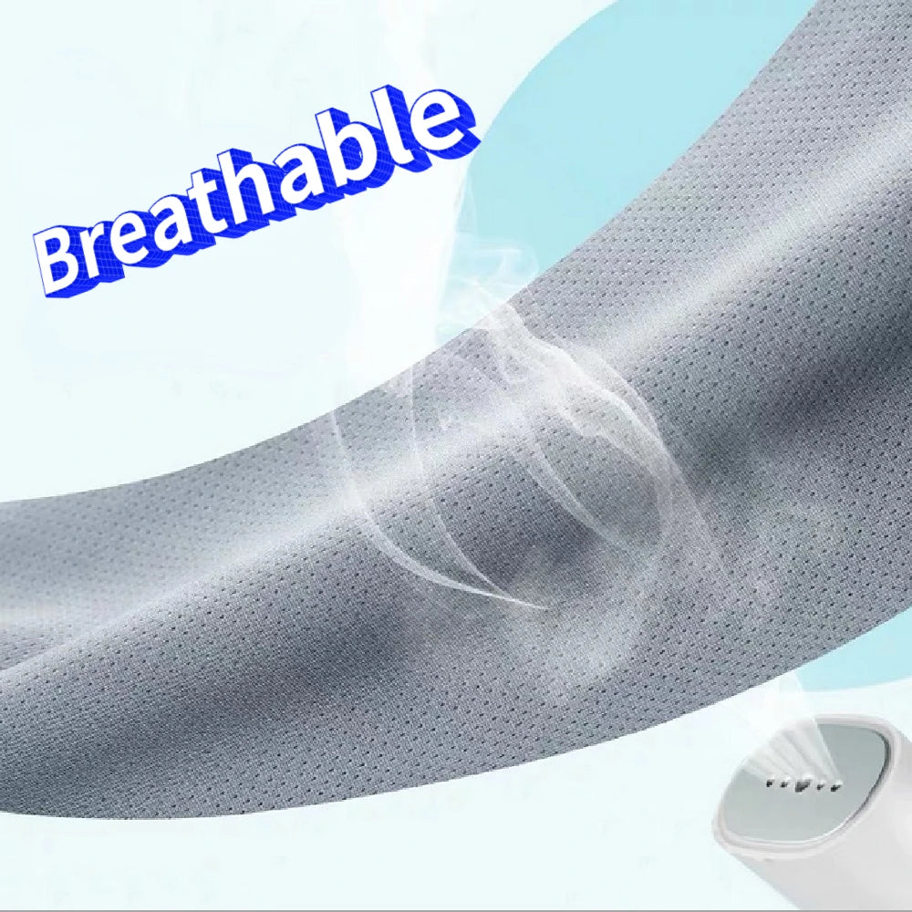 Summer Ice Silk T-shirt Men's Cold Short Sleeve O-neck Stretch Quick-drying Breathable Sports Shirt T Shirt Men Cool Down Tops