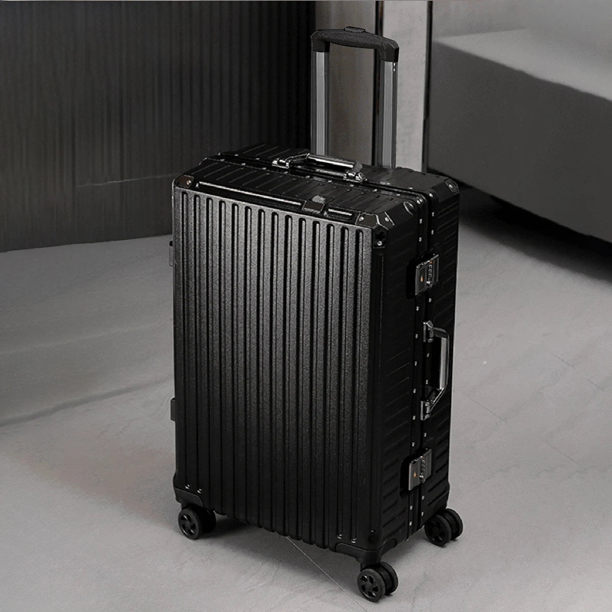 Trolley Luggage 20 24 26 28 Inch Aluminum Frame Rolling Luggage Case USB Travel Suitcase on Wheels Combination Lock Carry-On Luggage Viralgem Store