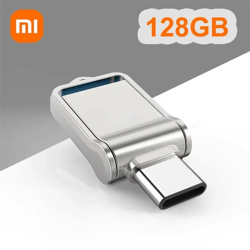 Xiaomi Mini 2TB Flash Drive USB 3.0 Fast Type C Pen Drive Memory Stick High Speed Data 512GB For Computers Phone PC Fast U Disk
