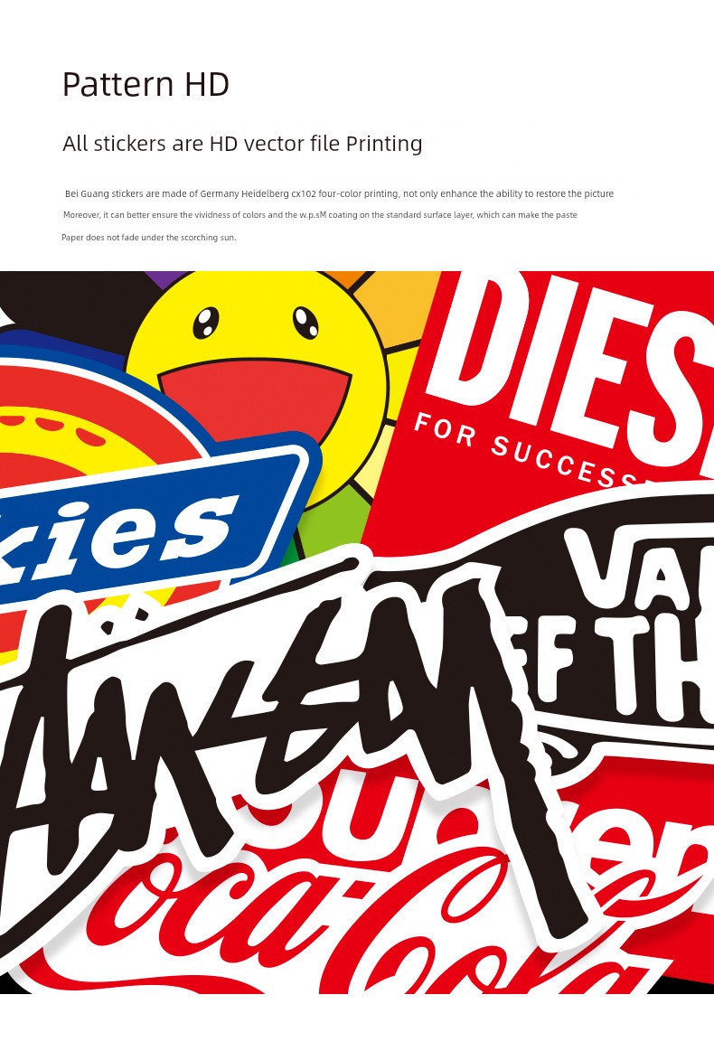 55 PCs G-Dragon Little Daisy Street Fashion Tablet