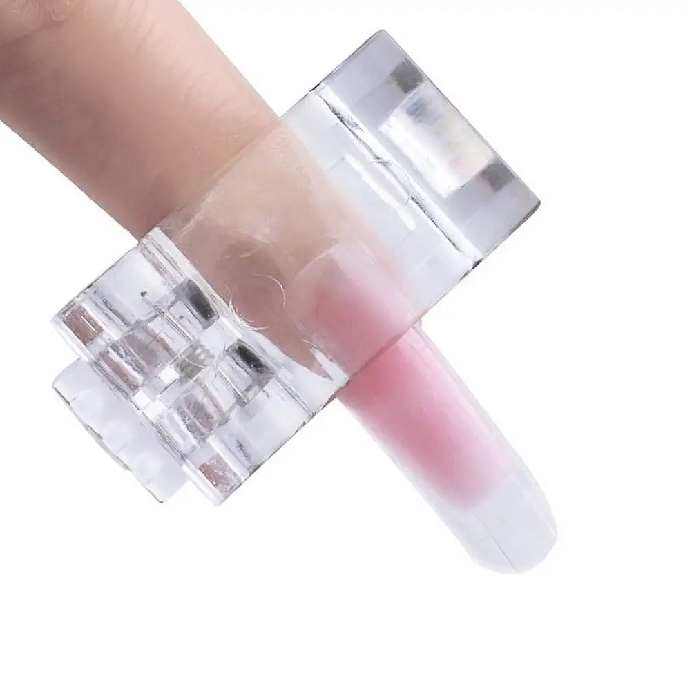 5Pcs Nail Tips Clip, Gel Nail Clamps Finger Extension UV LED Clip