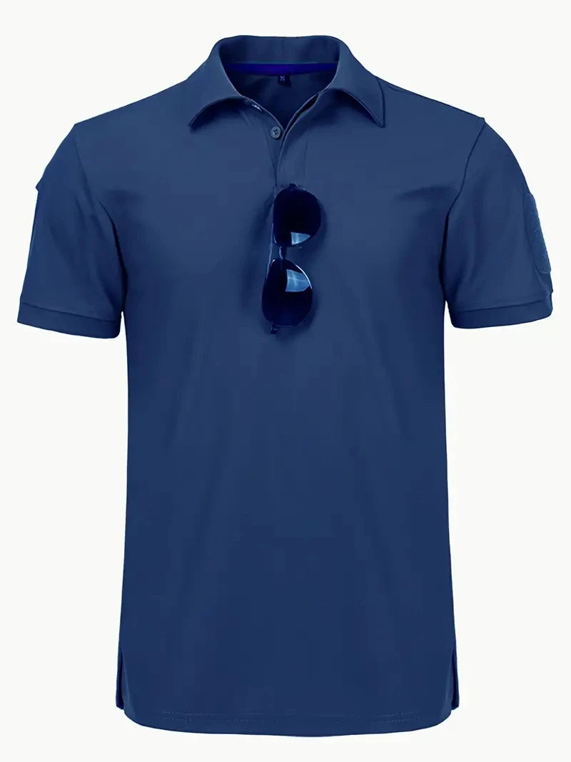 Tactical Military T-shirt Outdoor Breathable Army Combat T Shirt Quick Dry Hunting Camping Hiking Fishing Lapel Polos Tee Tops Viralgem Store