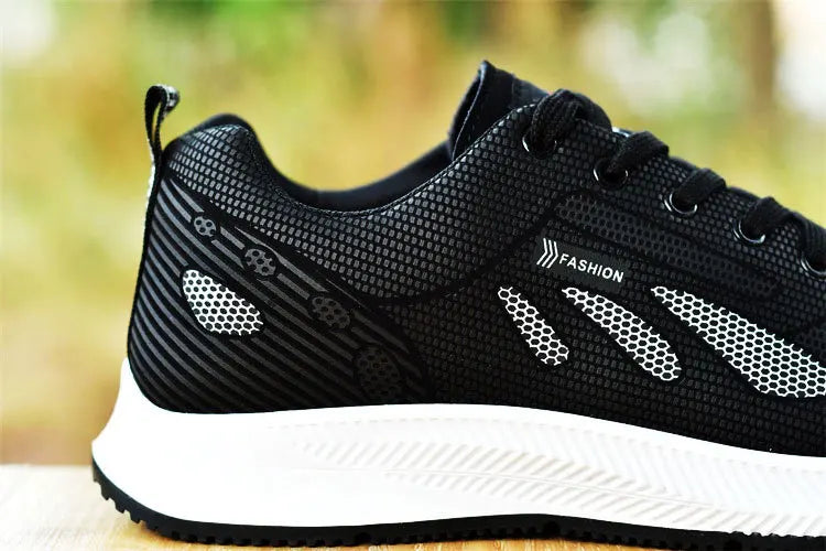 2024 summer new leather non-slip waterproof sports shoes walking shoes all casual fashionable shoes men's running shoes