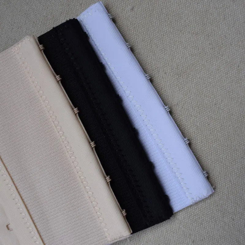 2 pieces Strap Extension 3 Hooks 6 Rows Candy Color Intimates Adjustable Belt Buckle Replacement Bra Extenders For Women
