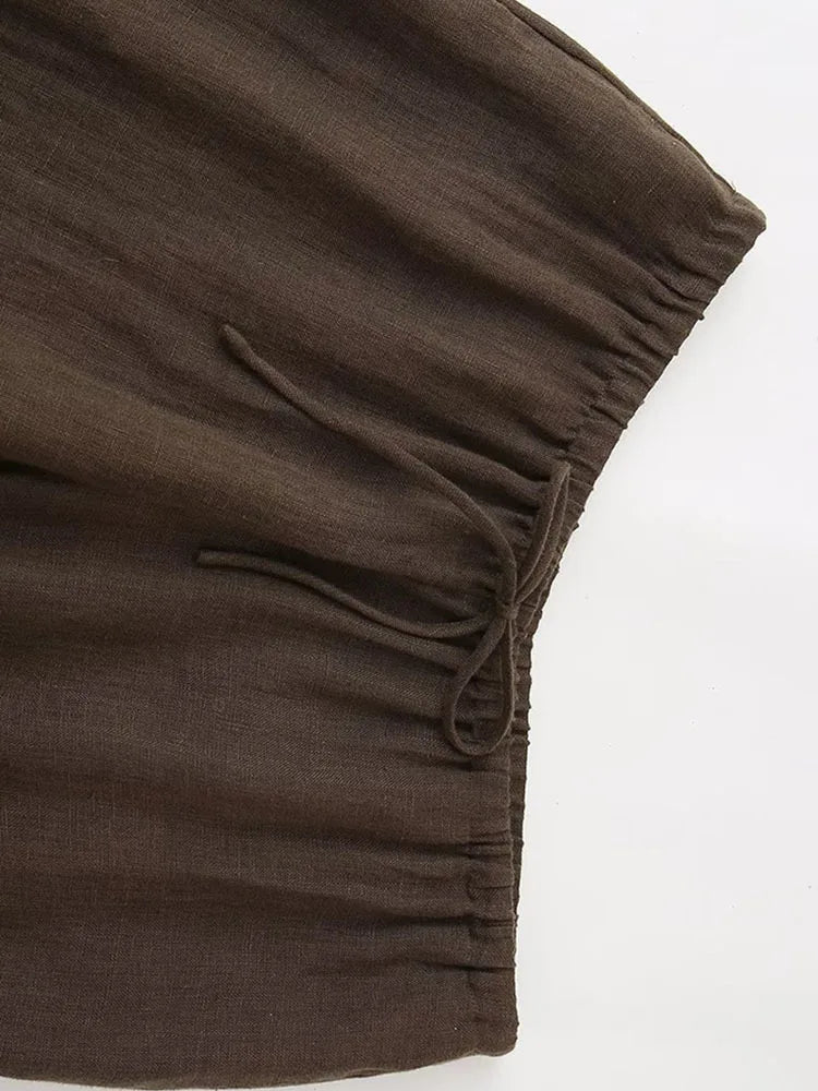 [EAM] Big Size Gray Jacket Wide Leg Pants Two Piece Suit New V-Neck Long Sleeve Women Fashion Tide Spring Autumn 2024 1DH6481