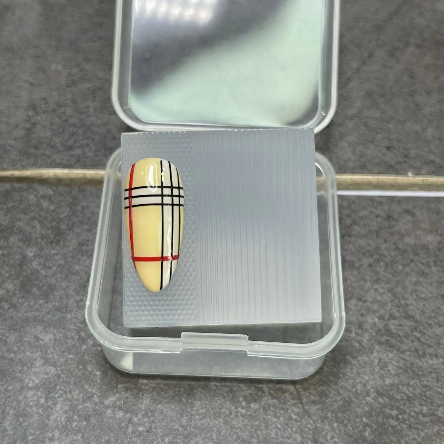 1pc Sweater Knitting Lace 3D Acrylic Mold Nail Art Decoration Nails DIY Design Silicone  Nail Art Template Nail  Mold