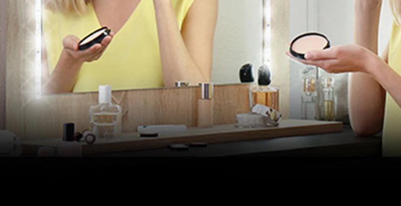 5M Led Vanity Mirror Lights Kit Dimmable Makeup Light Bathroom Mirror Lights USB LED Strip Lights Dressing Table Make Up Lamp