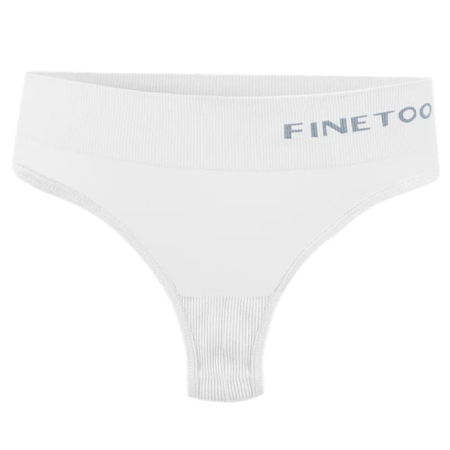 3PCS/Set Women's Panties Sexy Underwear FINETOO Large Size Thong Women Seamless Panties High Waist Girls Thongs M-2XL Viralgem Store
