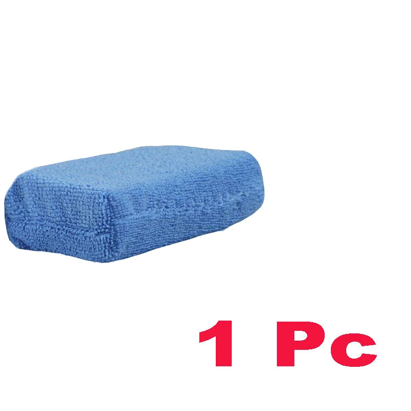 1/10Pcs Car Wax Applicator Pads Microfibre Polishing Sponges Soft Auto Detailing Waxing Sponge Cleaning Foam Car Paint Care Pad Viralgem Store