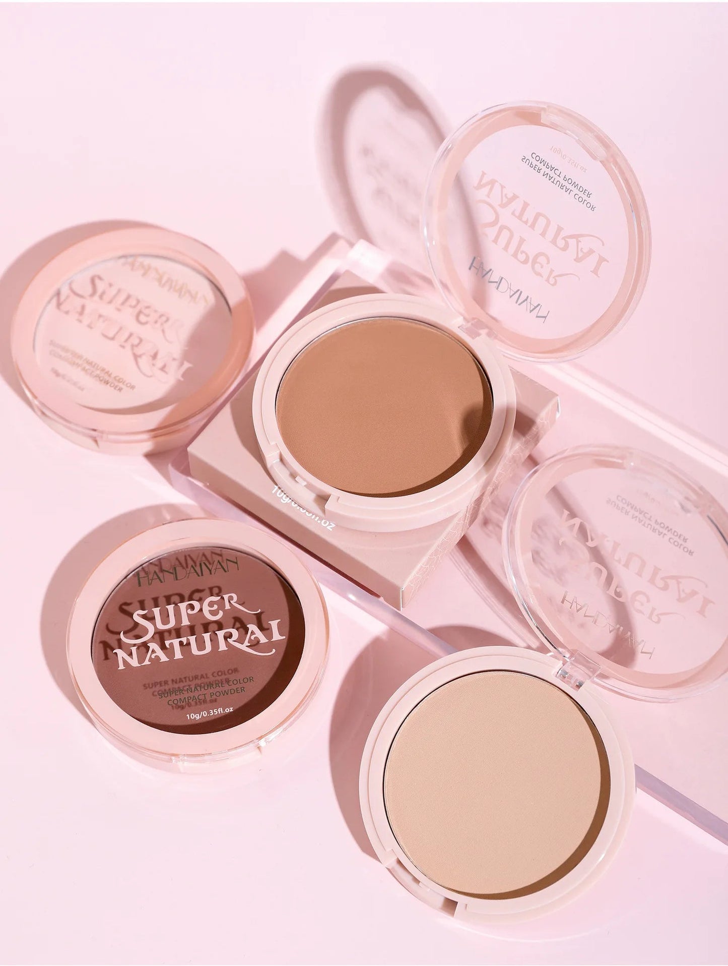 8 Color Matte Face Pressed Powder 24 Hours Oil Control Natural Setting Powder Foundation Full Coverage Waterproof Lasting Makeup Viralgem Store