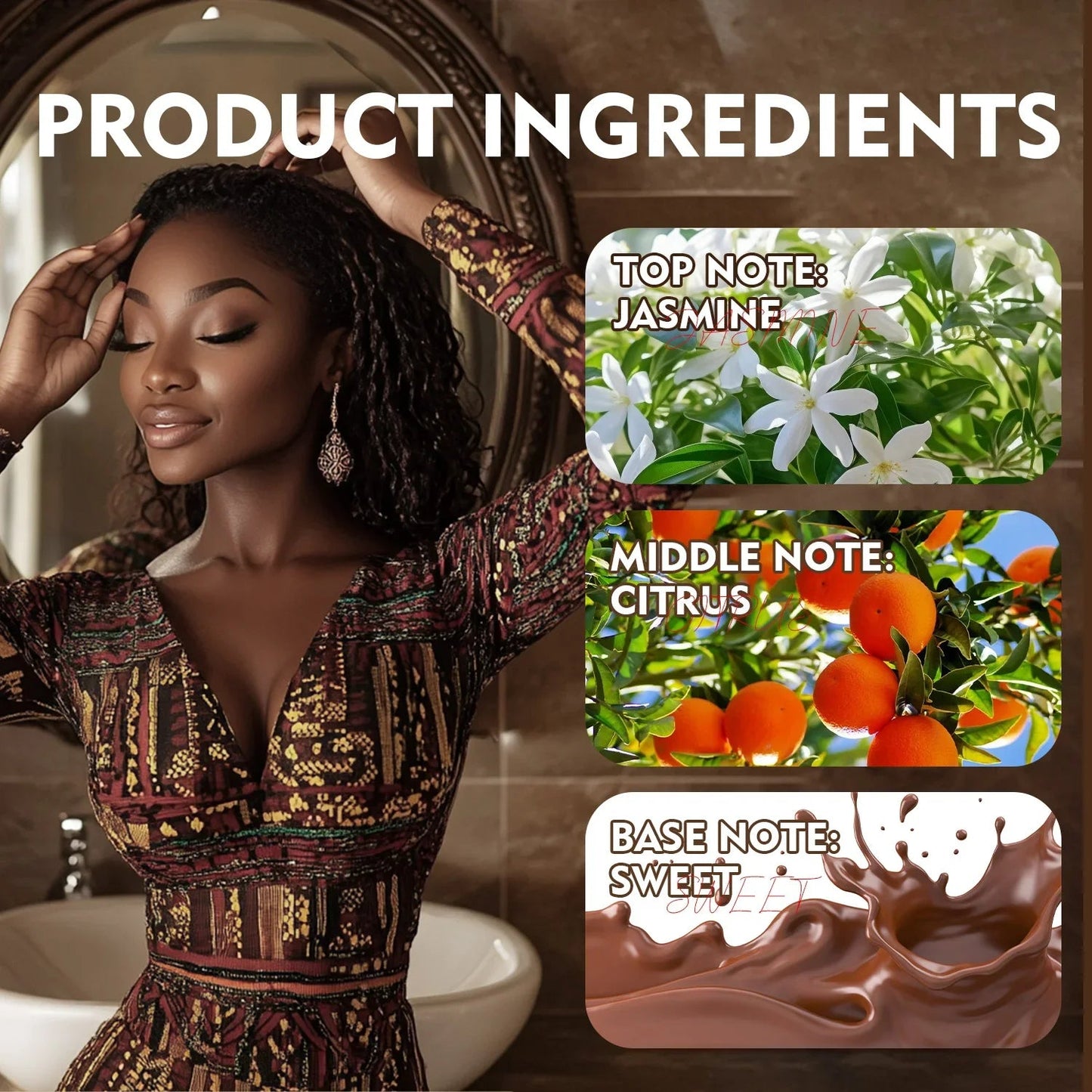 Vanilla Skin Body Mist Vanilla Skin Perfume Hair and Body Mist for Women & Men Long-Lasting Fragrance Body Spray(2.03Fl Oz) Viralgem Store