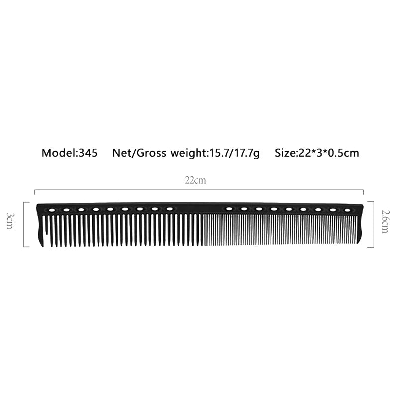 14 Size Hair Comb Anti-static Straight Hair Combs Brushes Salon Hairdressing Hair Combs Hair Styling Tools Barber Accessories