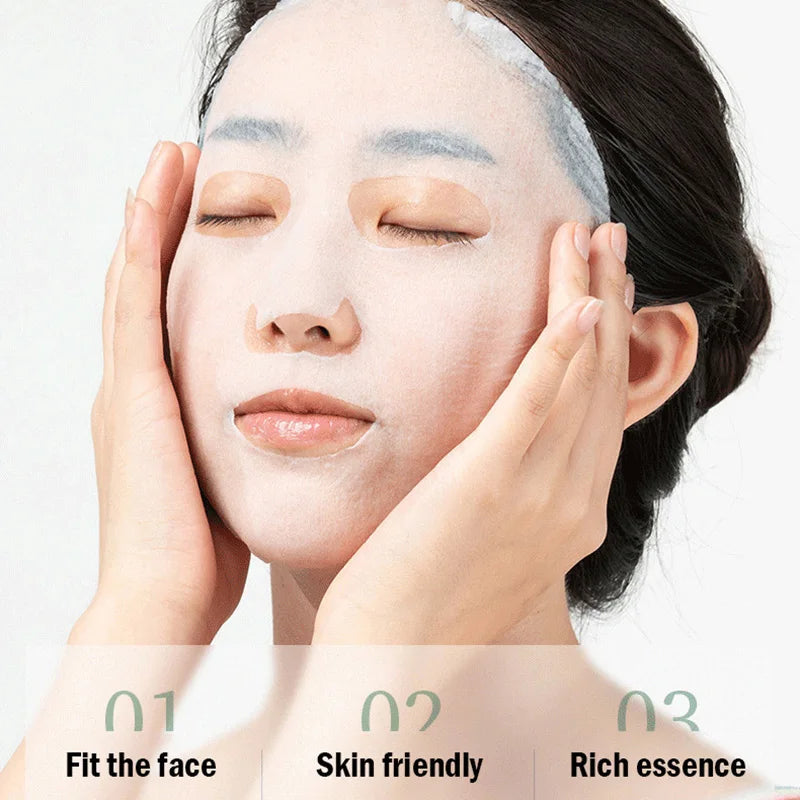 8pcs BIOAQUA Fruit Facial Masks Moisturizing Hydrating Brightening Anti-aging Face Mask Sheet Masks for Face Skin Care Viralgem Store