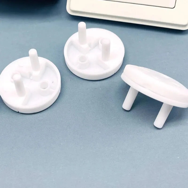 10 Pcs Baby Anti-shock Socket Cover Children's Safety European Regulations Socket Cover Power Supply Safety Cover Power Socket Viralgem Store