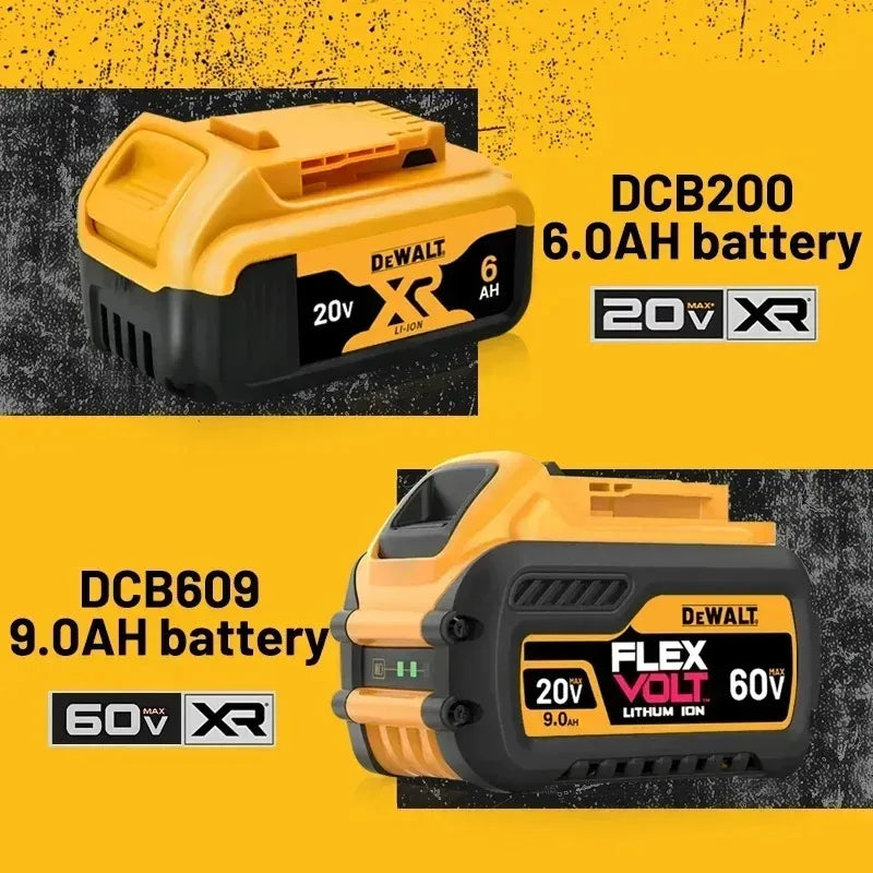 100% original DEWALT 20V battery, dewalt power tool DCB606, DCB205，DCB206，DCBGene，DCB200 MAX，20V / 60V， 6AH,9AH,dewalt batteries