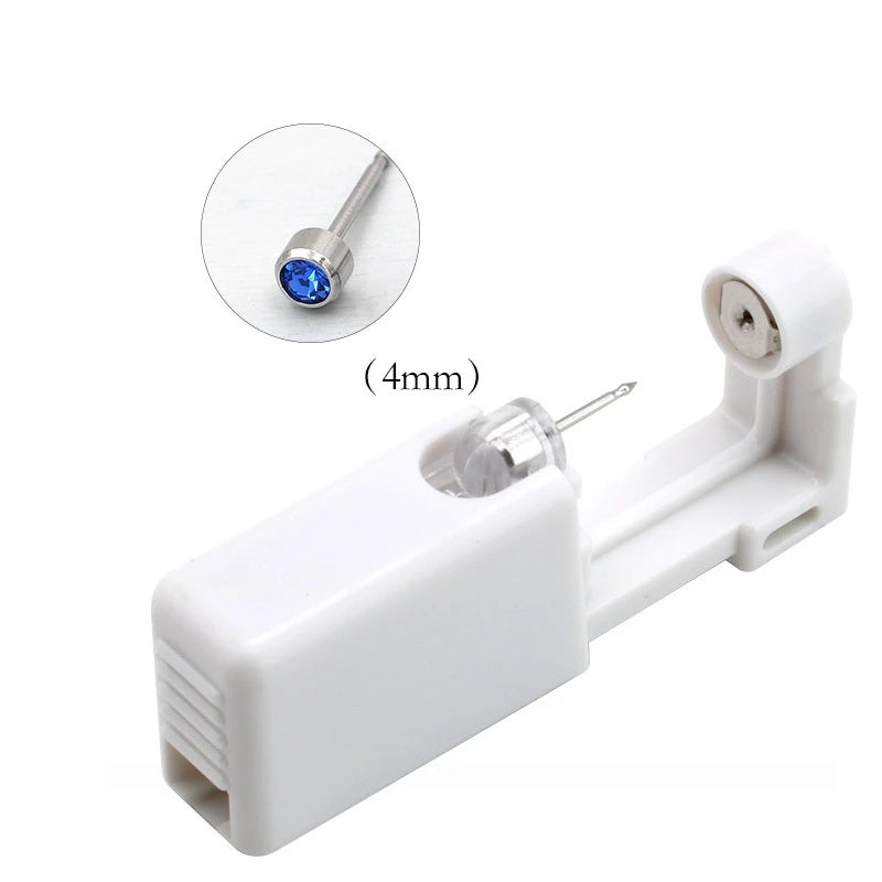 1PC Disposable Sterile Ear Piercing Unit Cartilage Tragus Helix Piercing Gun NO Pain Piercer Tool Machine Kit Stud Body Jewelry Viralgem Store