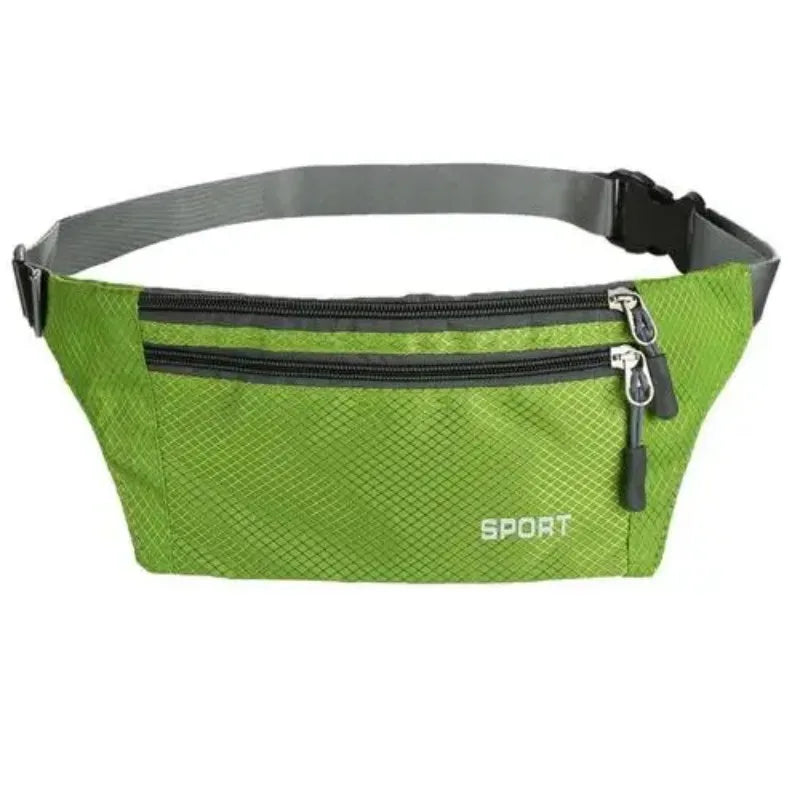 1pc Professional Running Zip Bag Waterproof Sports Chest Shoulder Bags Belt Bum Pouch Unisex Waistbag Hiking Outdoor Accessories