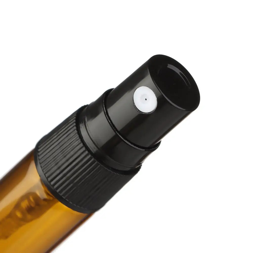 3/5/10ml Mist Spray Bottle Spray Pump Bottle Travel Refillable Glass Perfume Bottle Refillable Leak Proof Bottle Container