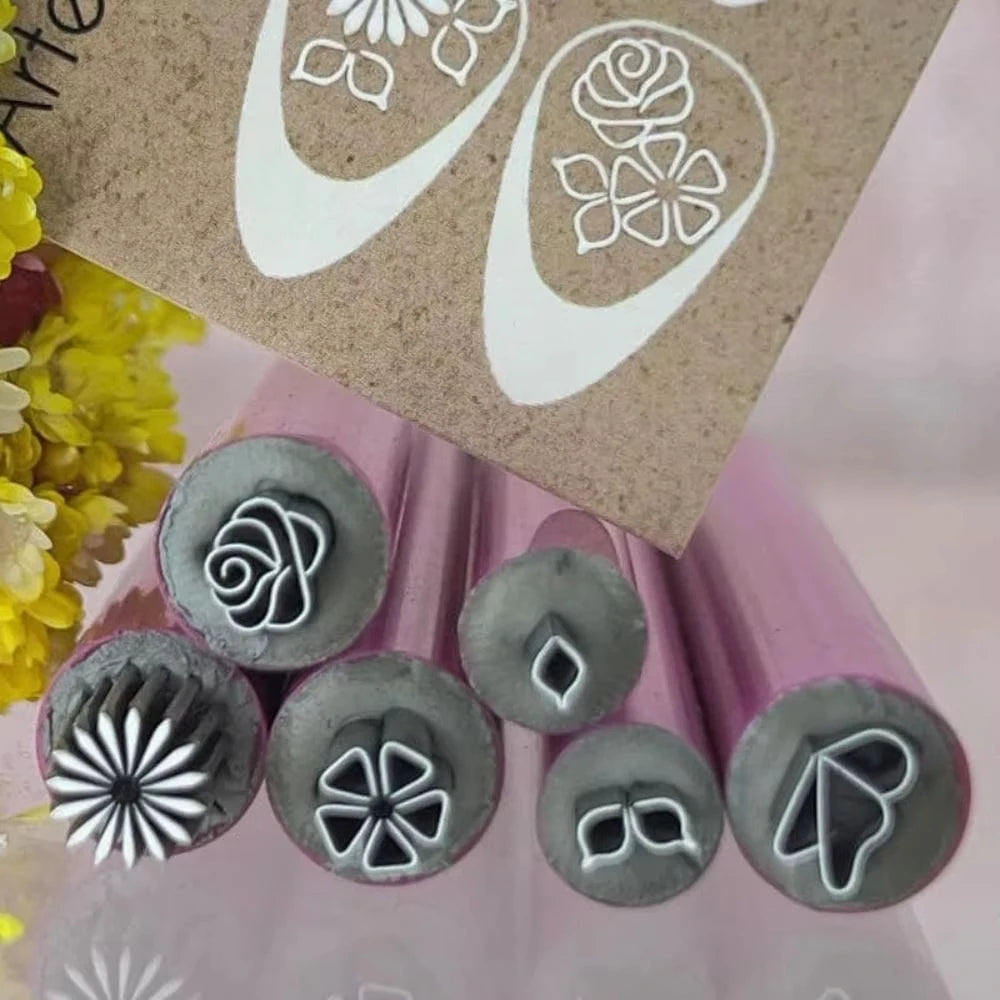 10/6/4pcs Nail Art Stamp Pen Set Handicraft Graffiti Flower Nail Templates Stamper Polishing Painting Drawing DIY Manicure Tools