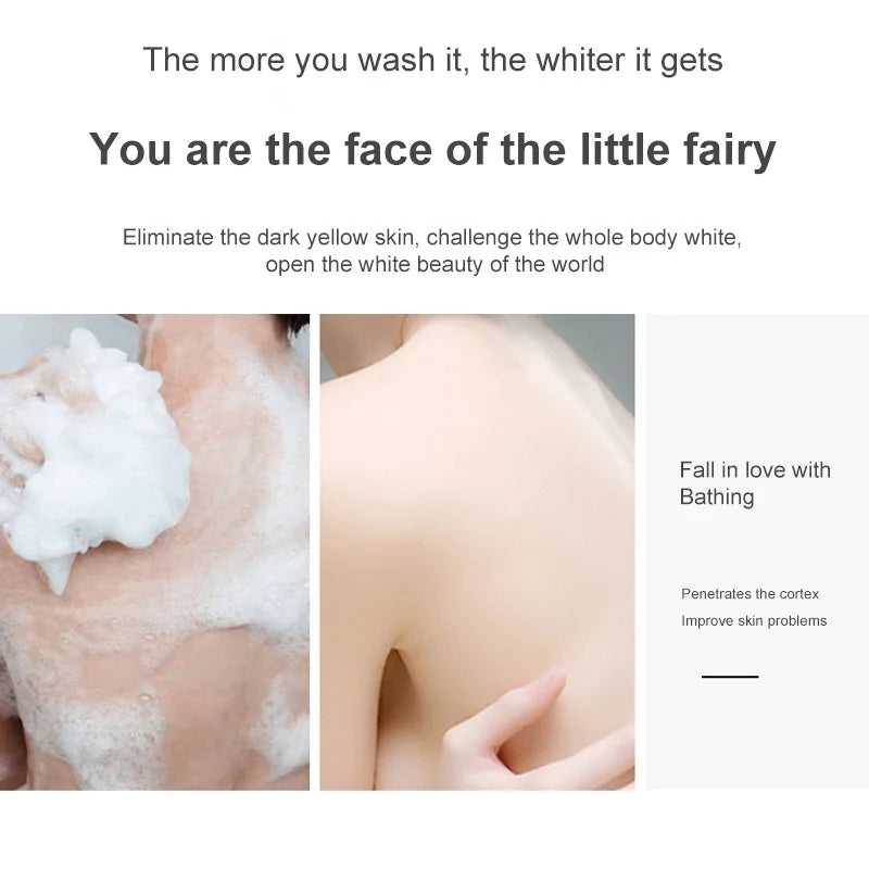 Volcanic Mud Body Wash Whitening Deep Clean Oil Control Moisturizing Acne Remover Mite Remover 220ml Viralgem Store