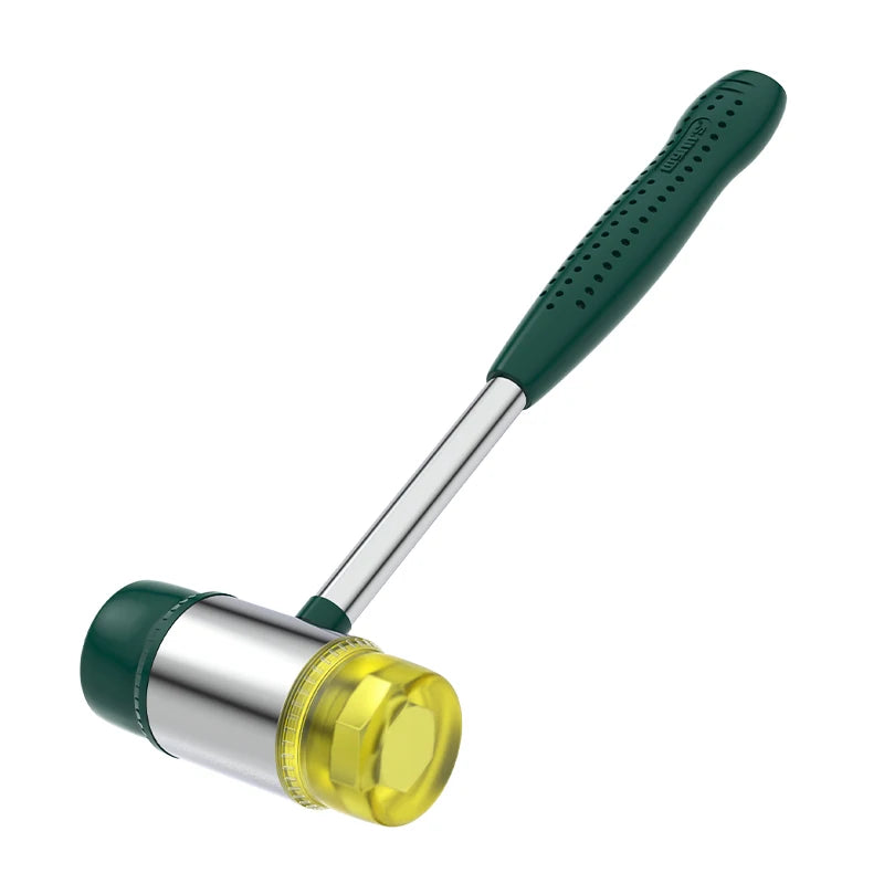WYNN'S Double-Faced Soft Hammer Mallet Rubber Hammer for Home Flooring Decoration Installation Hand Tool Jewelry Craft DIY Work Viralgem Store