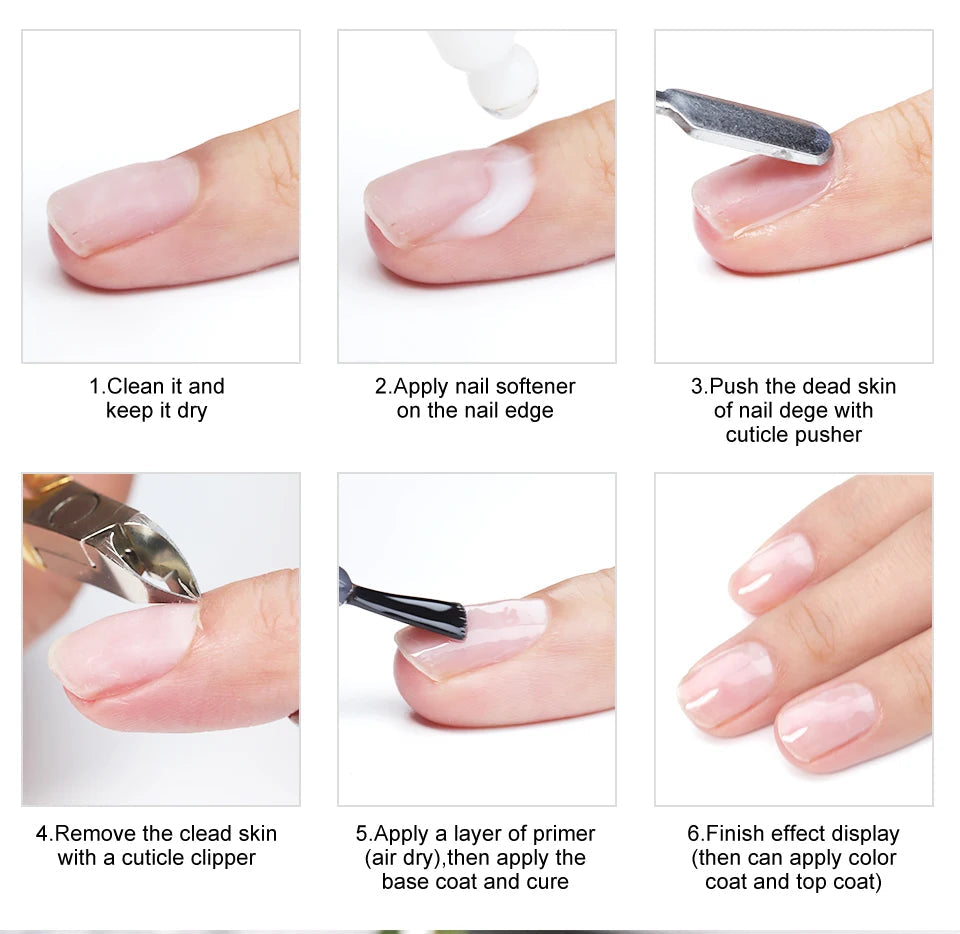 15ML Nail Soften Oil Cuticle Remover for Gel Overgrown Cuticles Soften Eliminating Exfoliant for Nails Manicure Pedicure Viralgem Store