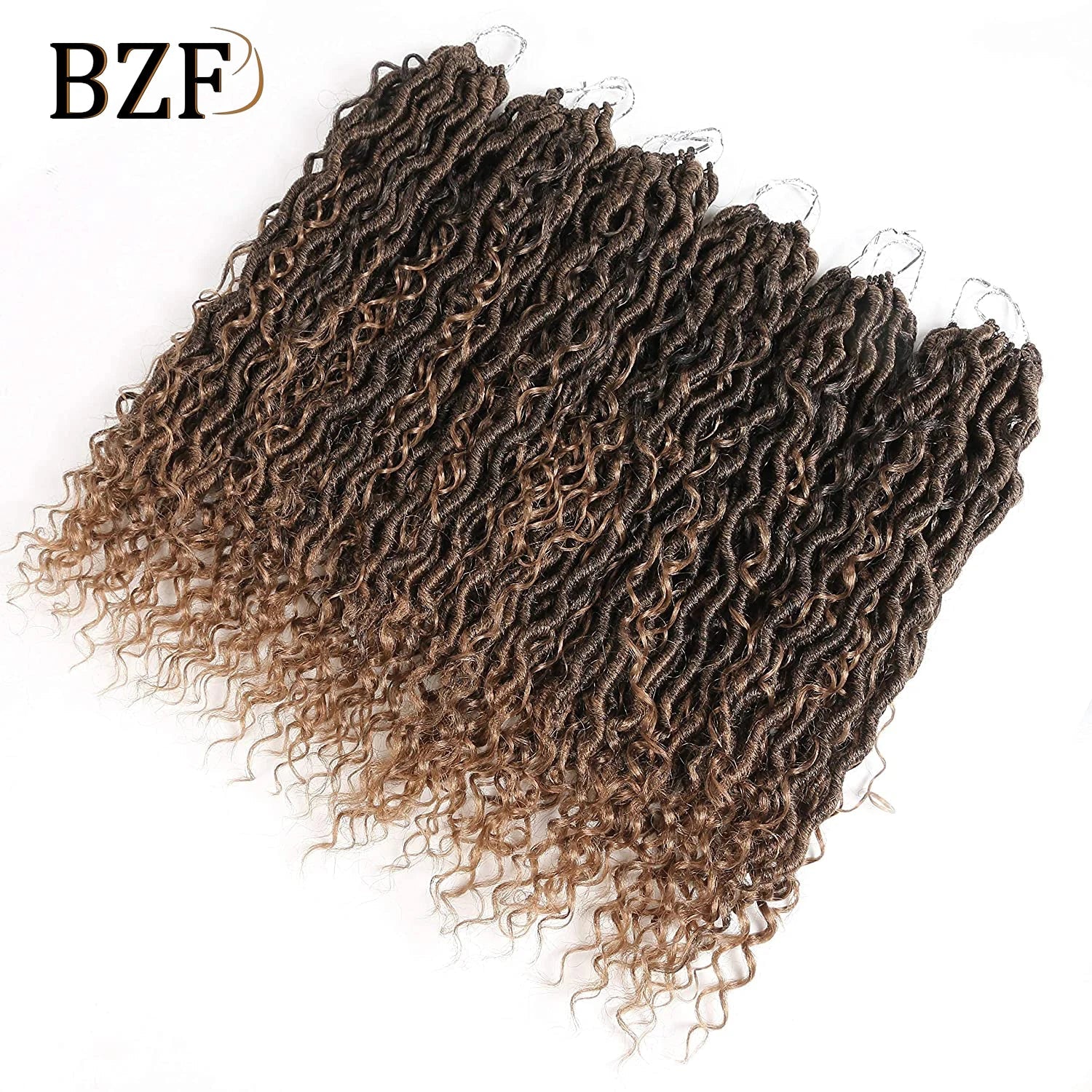 TBUG Goddess Faux Locs Crochet Hair 22 Inch 1B River Locs Braid Curly Hair Faux Locs Synthetic Braiding Hair Extension For Women Viralgem Store