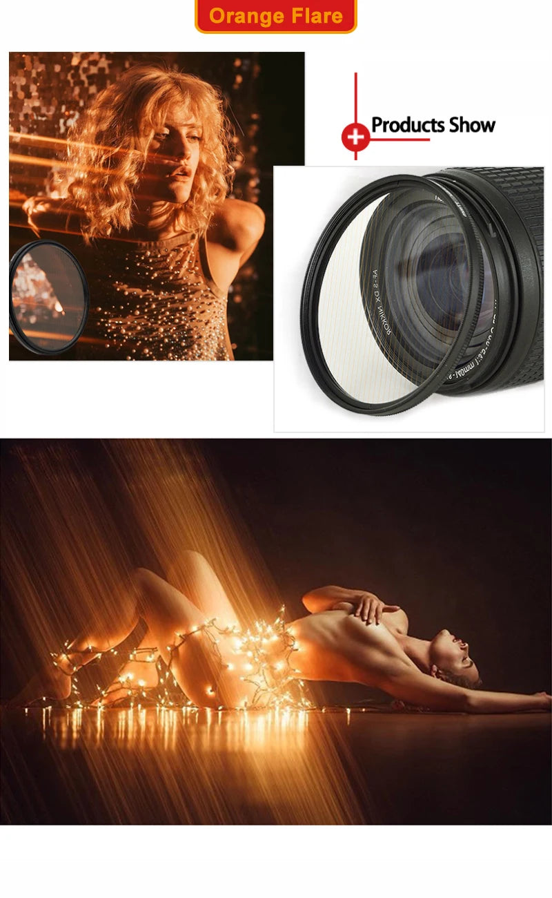 77mm 82mm Photography Special Effects Filters Prism SLR Camera Lens Accessories for Canon Nikon Viralgem Store