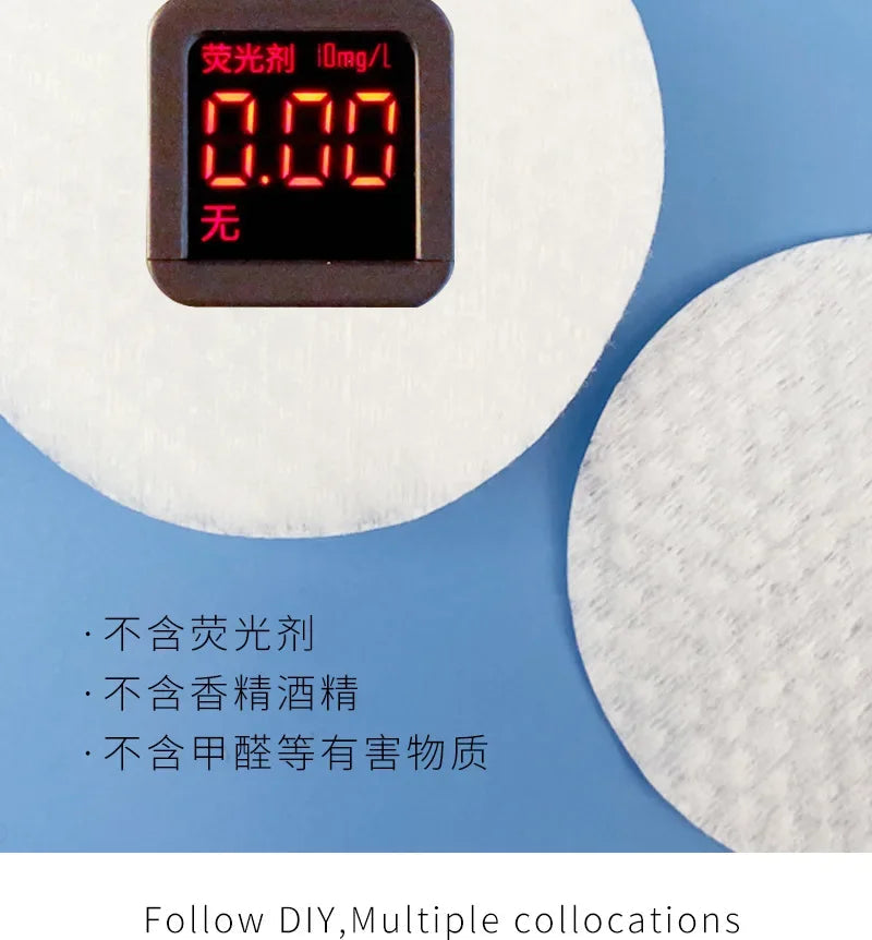 100-1200PCS Disposable Facial Puff Cotton Pads Makeup Accessories  Remover Practical Face Soft Remover Paper Take off the makeup Viralgem Store