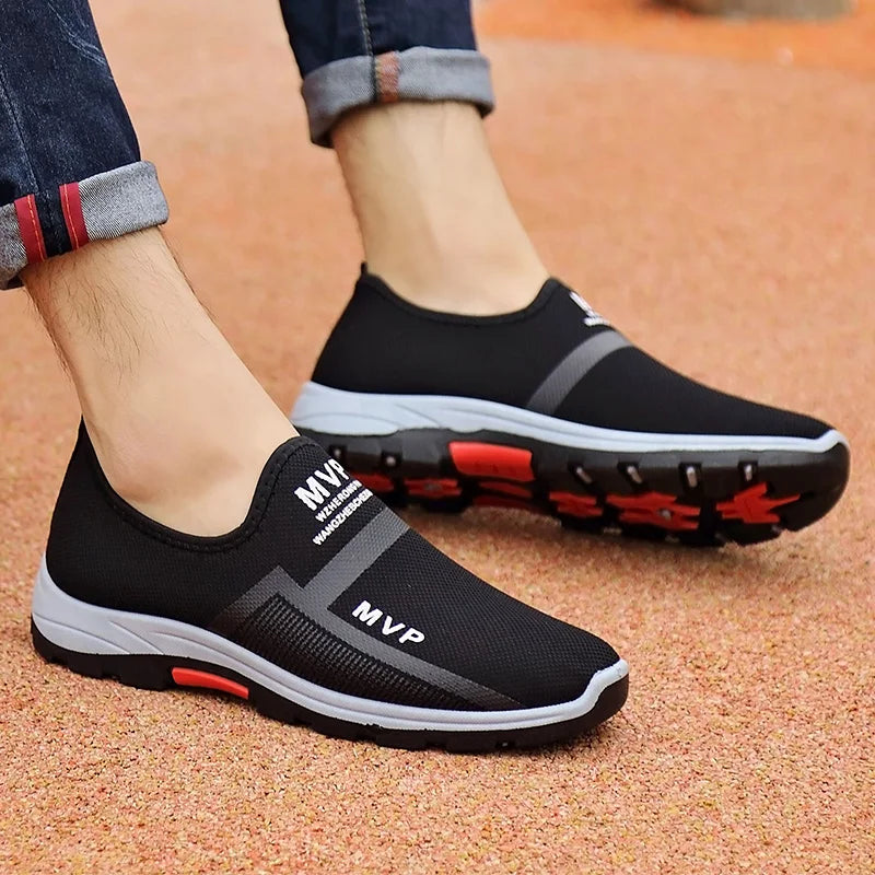 Summer Mesh Men Shoes Lightweight Sneakers Men Fashion Casual Walking Shoes Breathable Slip on Mens Loafers Zapatillas Hombre Viralgem Store