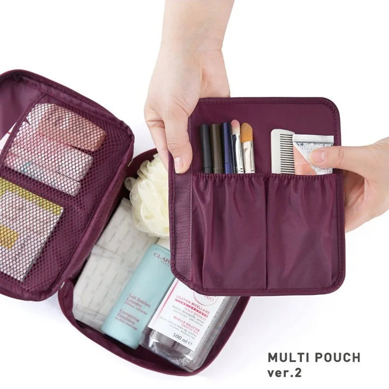 Travel Outdoor Girl Makeup Bag Women Cosmetic Bag Women Toiletries Organizer Waterproof Female Storage Make up Cases