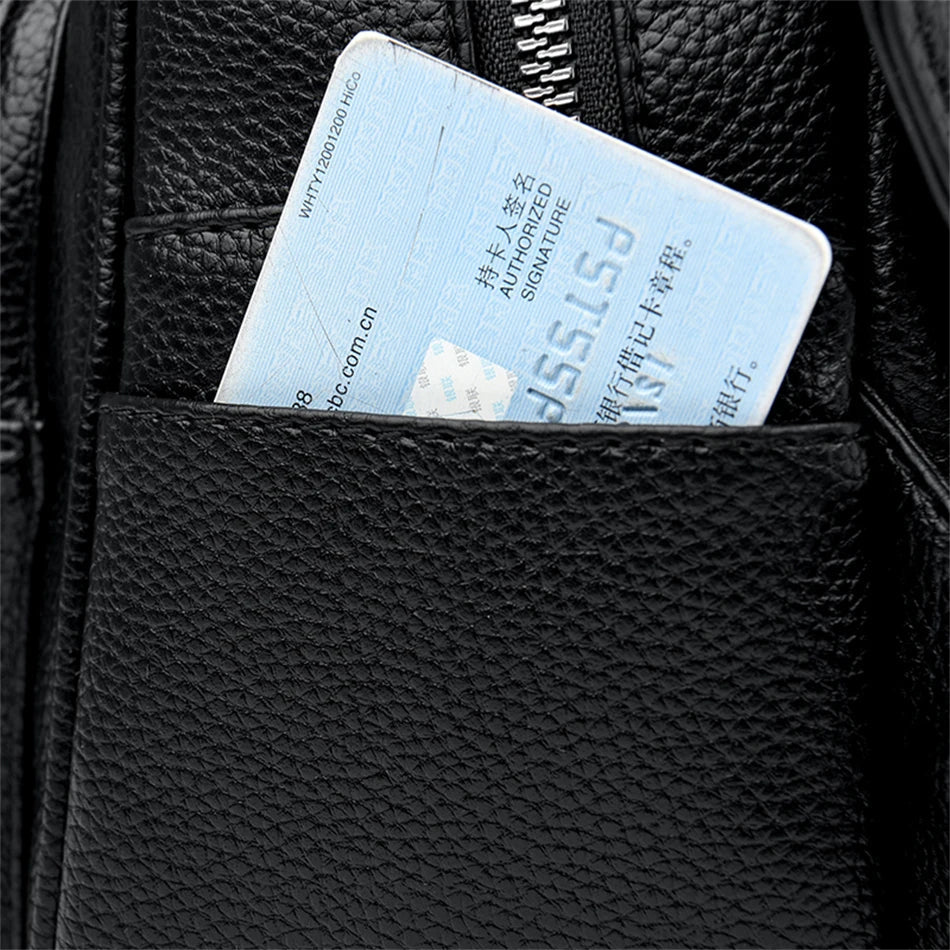 Women Travel Backpack for Teenager Girl 2024 Soft Leather Female Fashion 3 In 1 Bagpacks Large Capacity Ladies Mochilas Feminina Viralgem Store