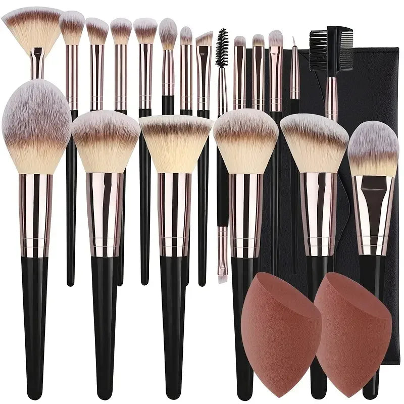 3-20PCS Makeup Brushes Set Soft Fluffy Eyeshadow Foundation Concealer Blending Blush Brush Kabuki Professional Women Beauty Tool Viralgem Store