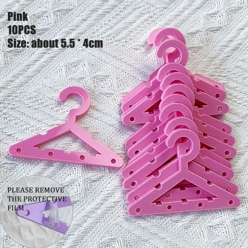 8pcs Hangers Earring Jewelry Hanger Display Stand Acrylic Organizer Creative Coat Hanger Shape Tabletop Ear Stud Jewelry Storage Viralgem Store