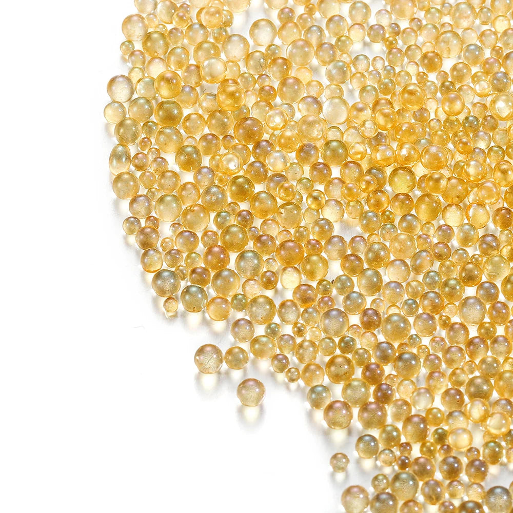 100g 0.4-3mm Mini Bubble Ball Beads Tiny Glass Bead Resin Filling for Silicone Mold UV Resin Epoxy Filler DIY Nail Art Decor Viralgem Store