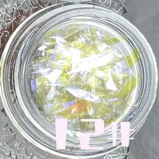 1Box Irregular Aurora Mirror Broken Glass Paper Nail Foil Decals Japanese Laser Patch DIY Rainbow Transfer Piece Manicure Decor#