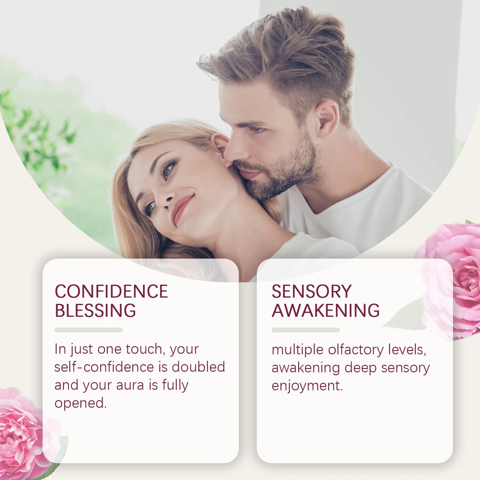 Women Pheromone Roll-On Perfume Increase Charming Floral Scent Lasting Fragrance Keep Freshing Romantic Dating Rose Light Perfum Viralgem Store